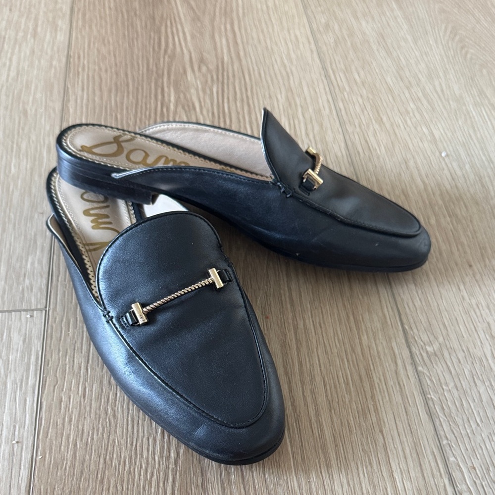 Sam Edelman Black Slip-On Loafers for Men